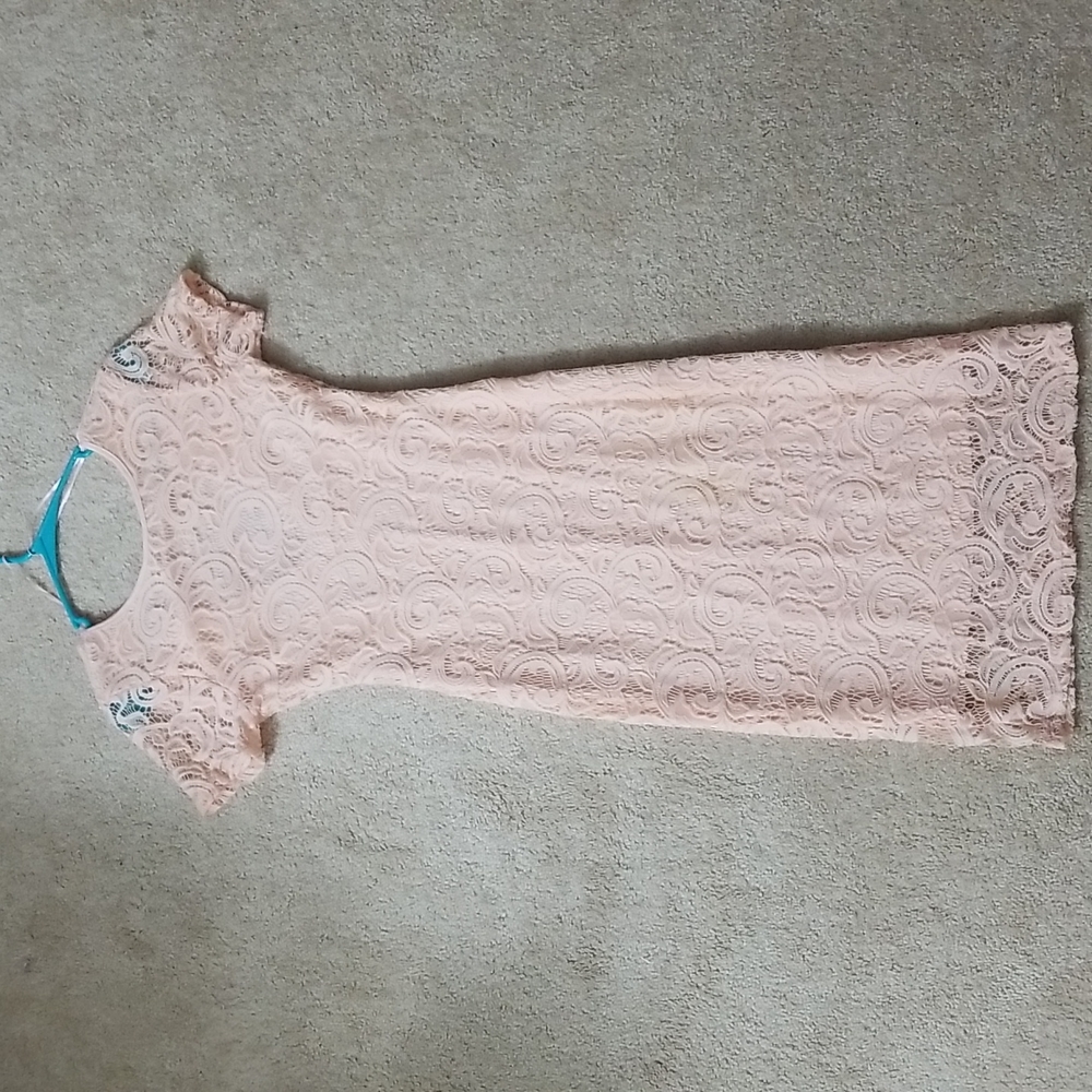 Peach Dress